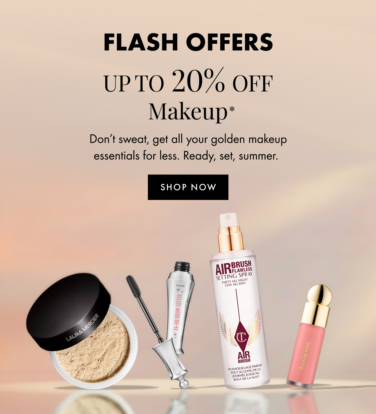 Up to 20% off Makeup