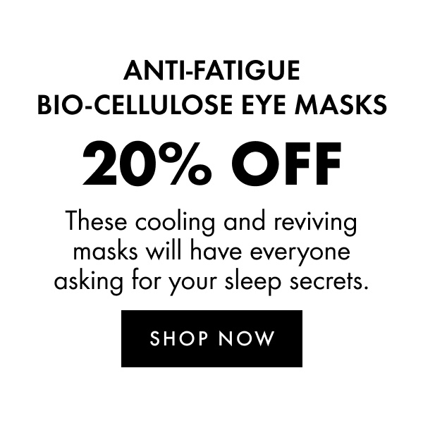 Sephora Collection Anti-Fatigue Bio-Cellulose Eye Masks