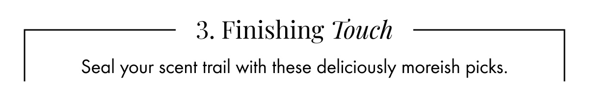 3. Finishing Touch