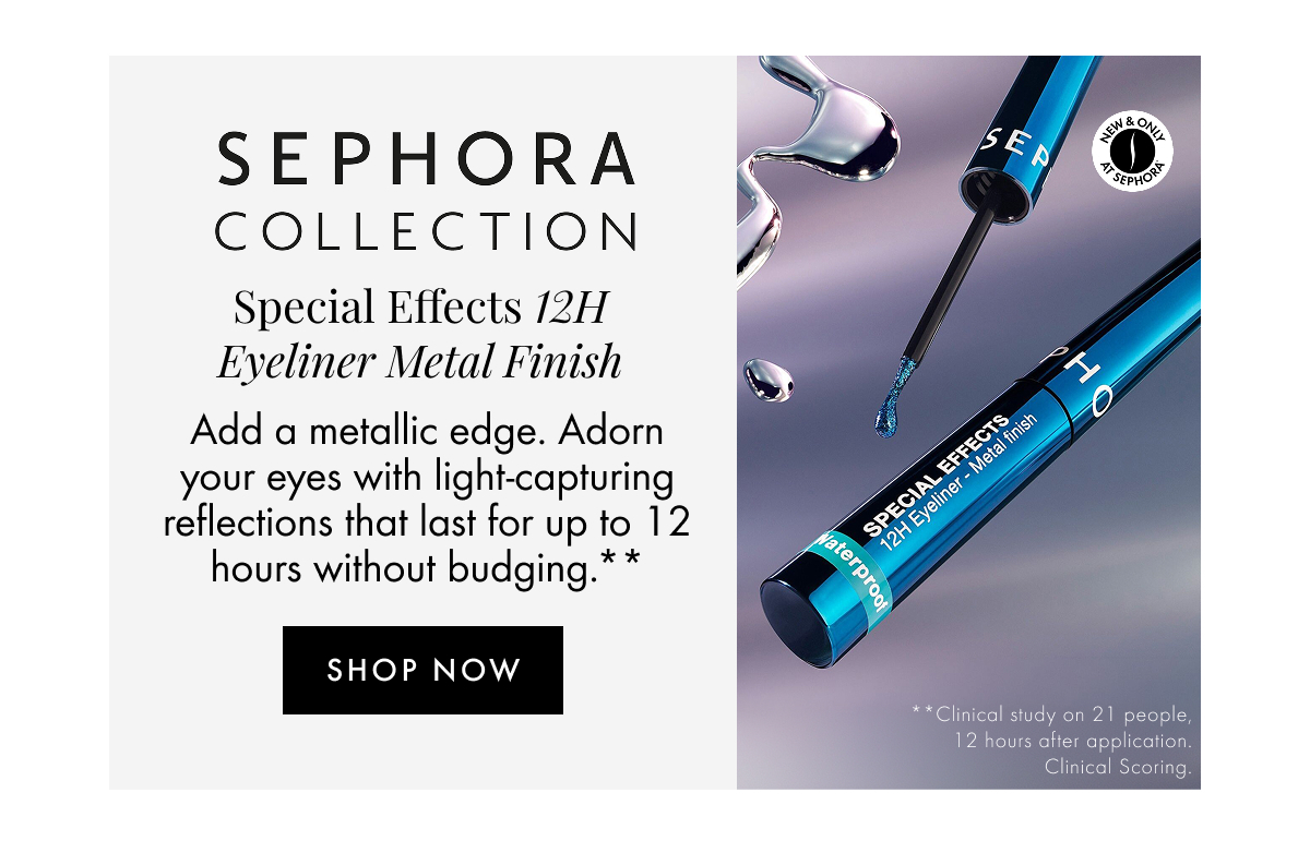 Sephora Collection Special Effects 12H Eyeliner Metal Finish
