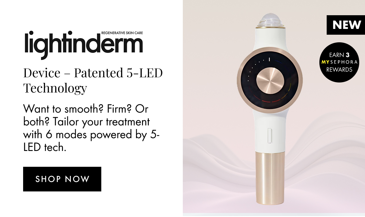 LIGHTINDERM Device - Patented 5-LED technology