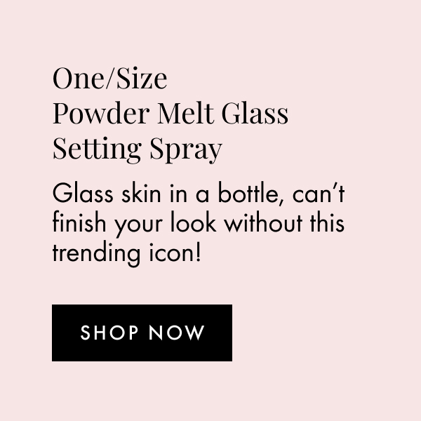 One/size Powder Melt Glass Setting Spray