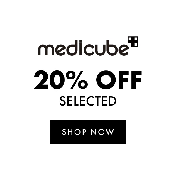Medicube 20% off selected