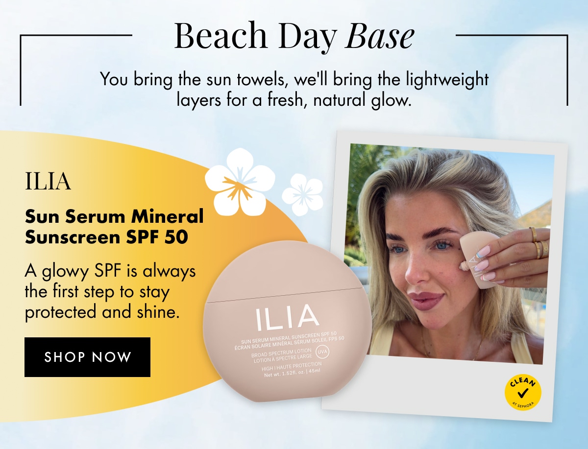 ILIA Sun Serum Mineral Sunscreen SPF 50