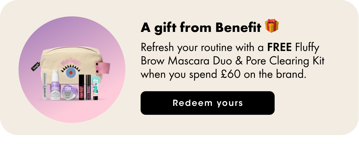 A gift from Benefit 