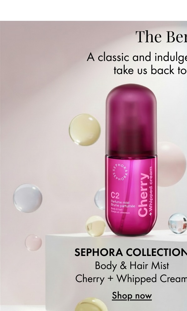 Sephora Collection Body & Hair Mist Cherry + Whipped Cream