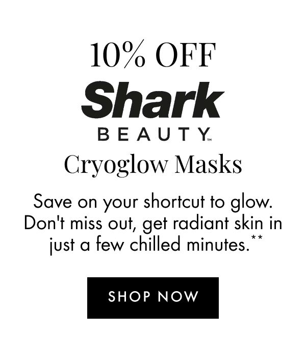 10% off Shark Cryoglow