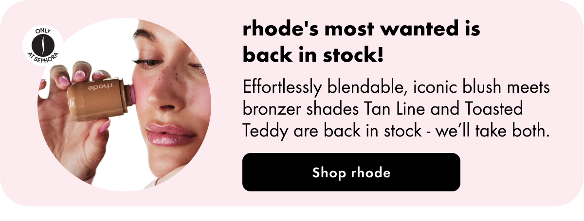 rhode's most wanted is back in stock!