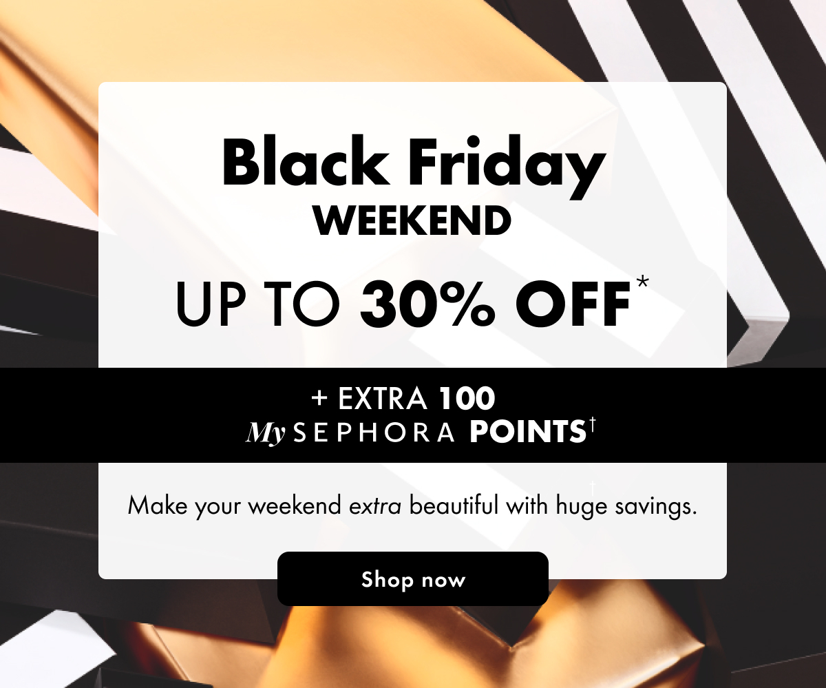 Black Friday | Up to 30% off