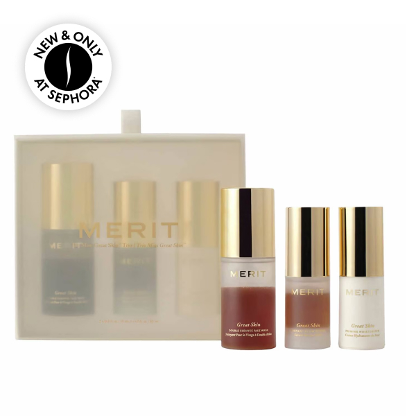 Merit Skincare Mini Trio
