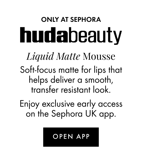 only at sephora huda beauty