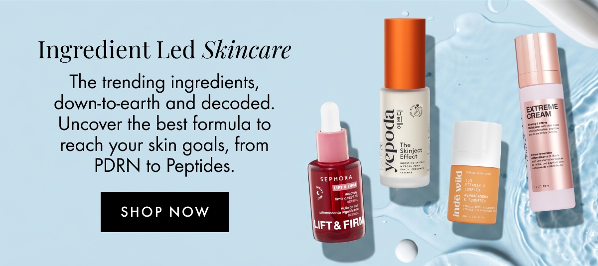Ingredient Led SKincare