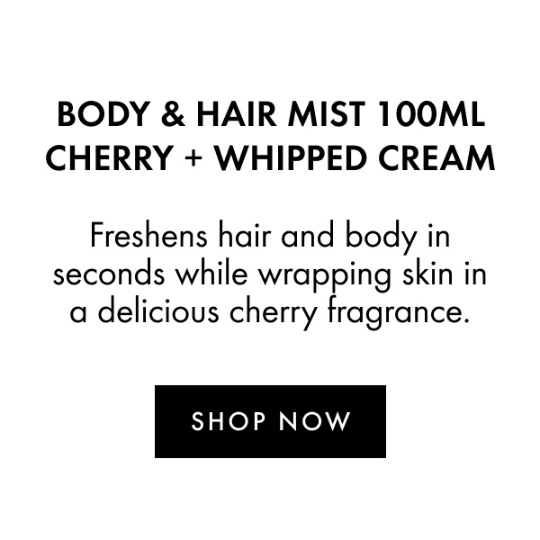 Body & Hair Mist 100ml Cherry + Whipped Cream 