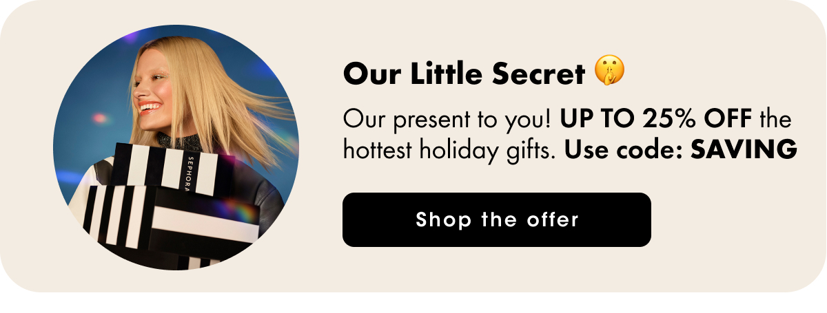 Our little secret