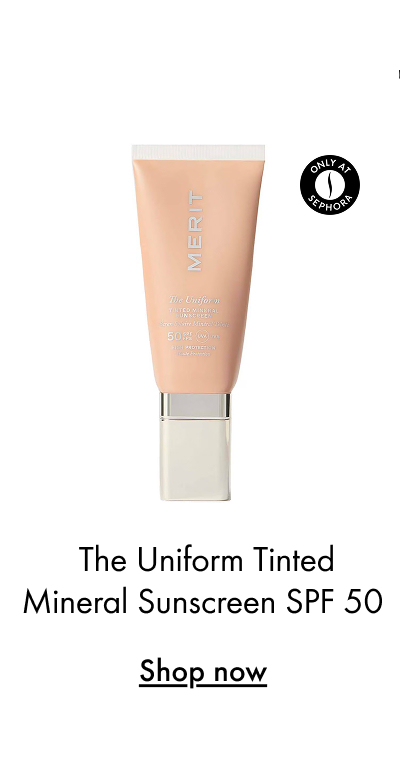 Merit The Uniform Tinted Mineral Sunscreen SPF 50