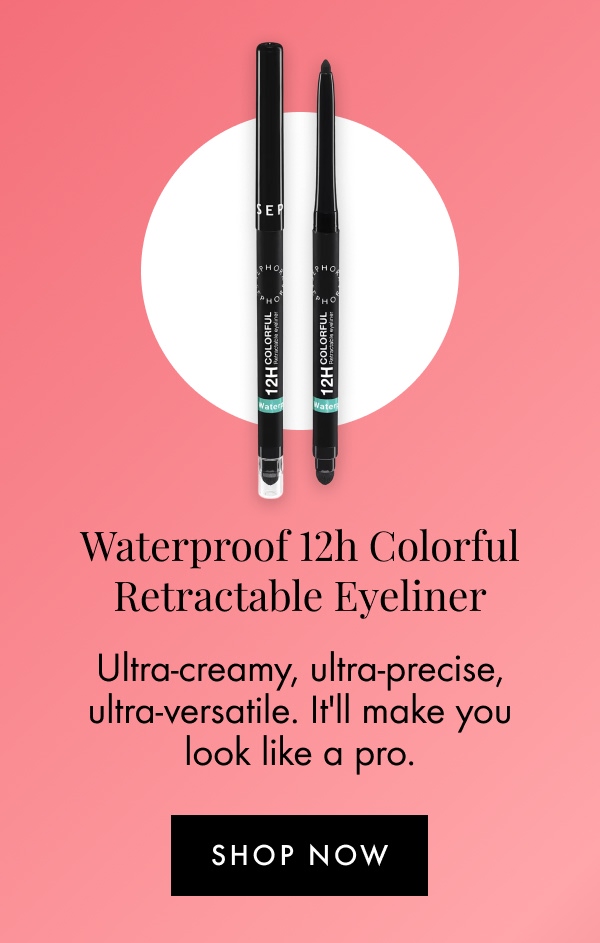 Waterproof 12h Colorful Retractable Eyeliner