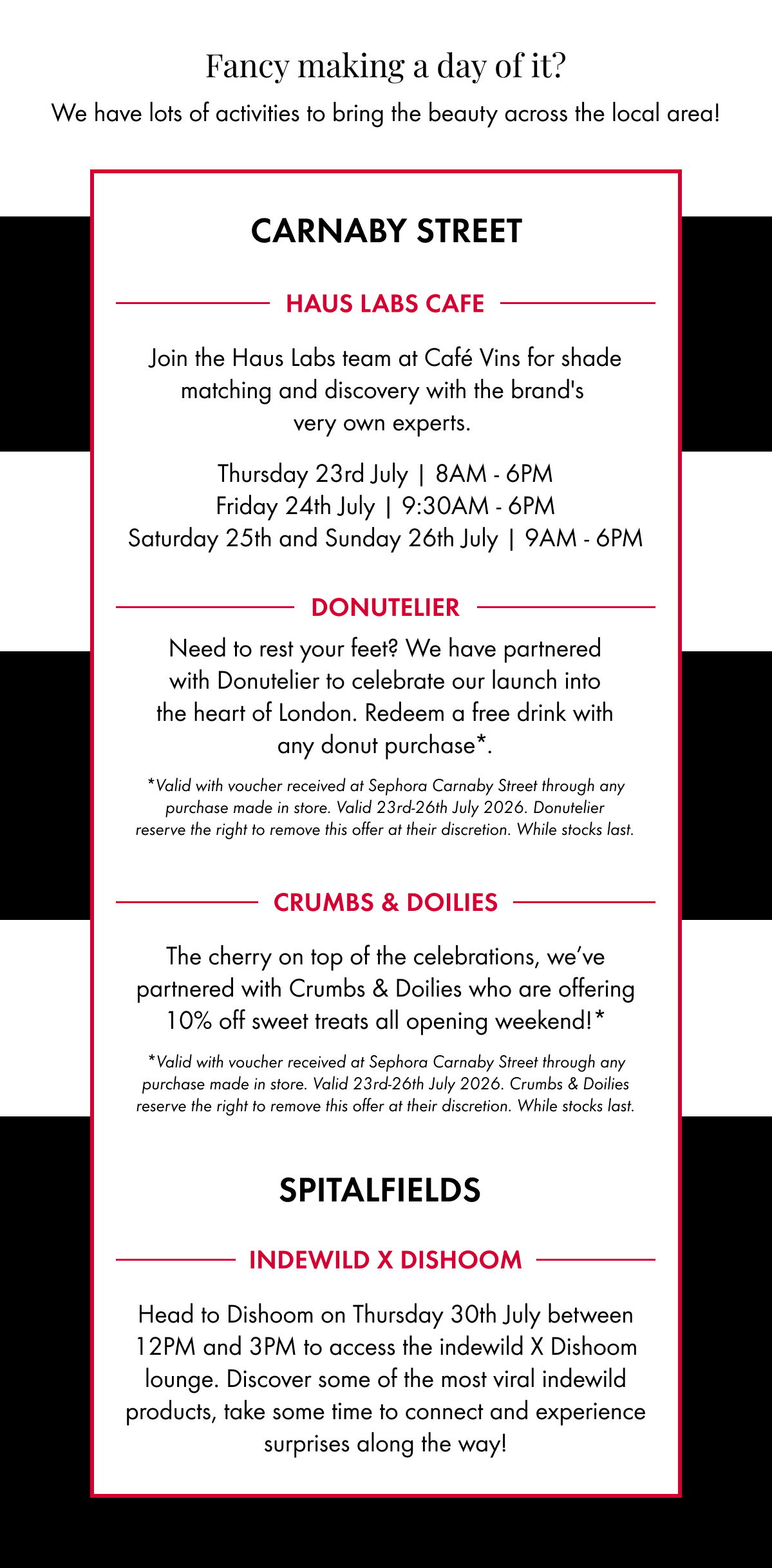 A chance for you to win a Sephora goodie bag