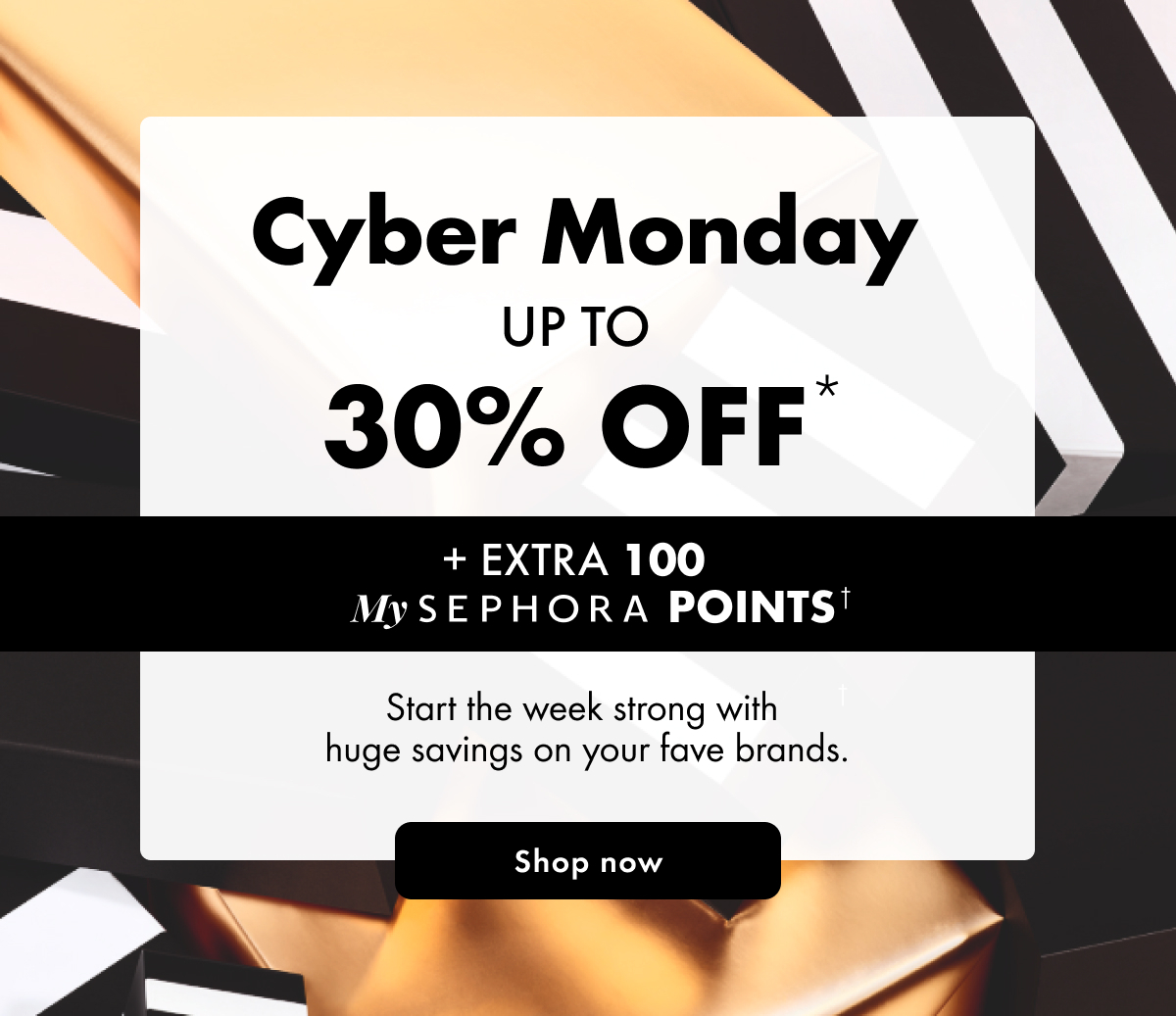 Black Friday | Up to 30% off