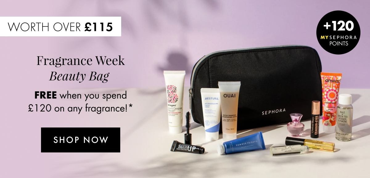 Fragrance Week Beauty Bag
