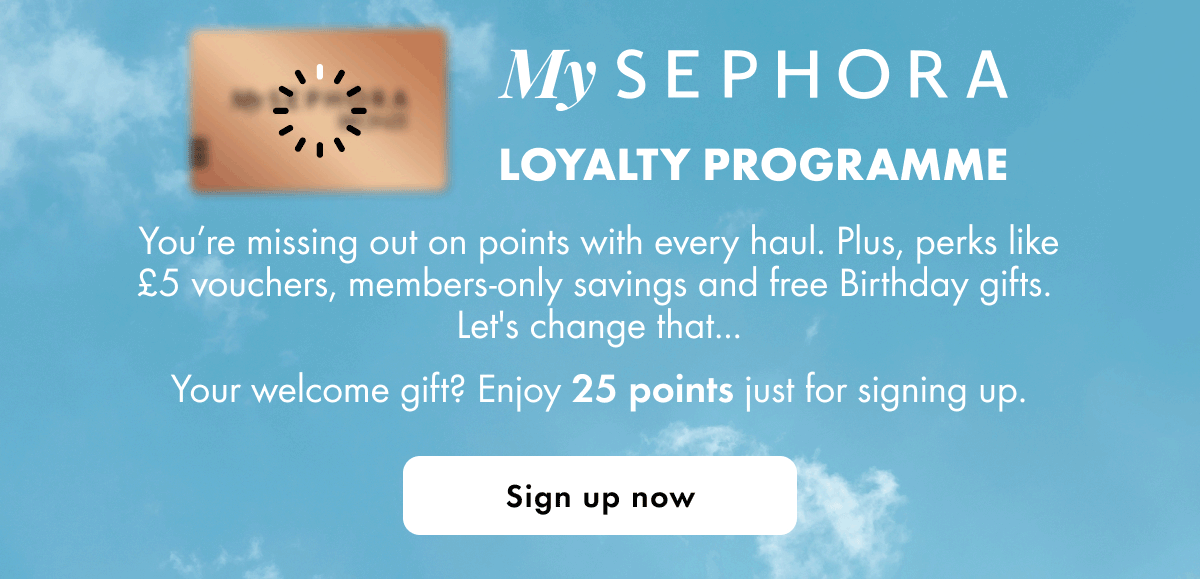 MySephora Footer - Non Member