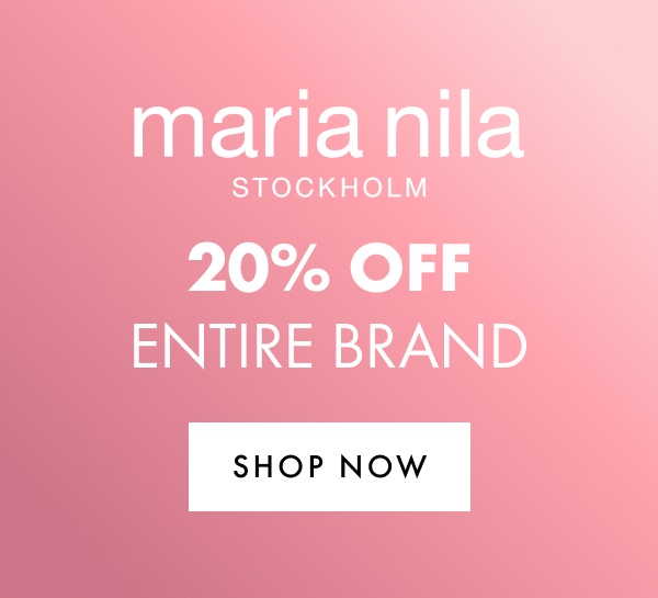 20% off Maria Nila
