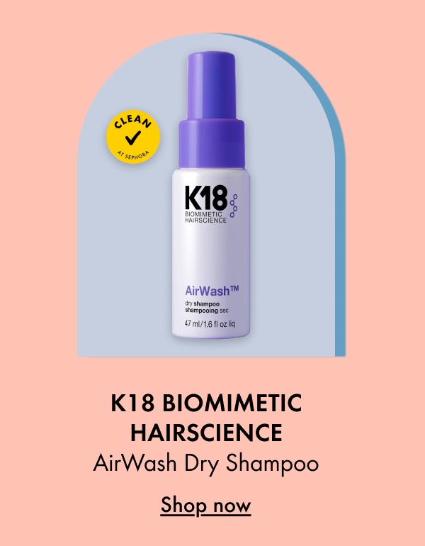 K18 Biomimetic Hairscience AirWash Dry Shampoo