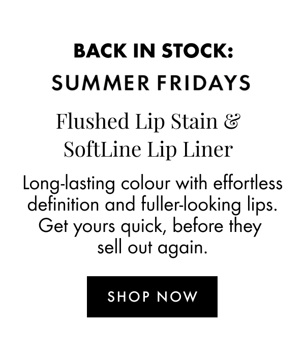 Back in stock Summer Fridays Lip 