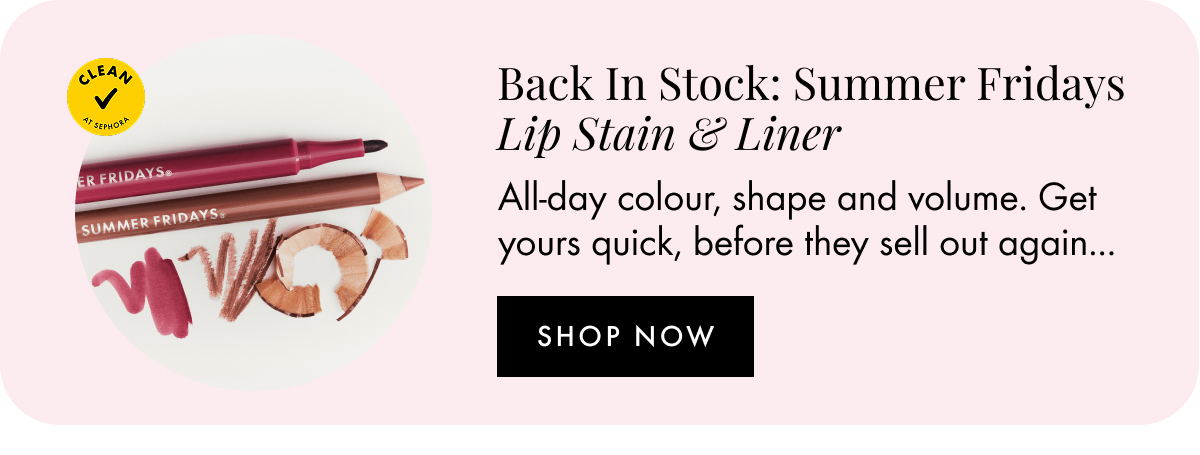 Back in stock Summer Fridays Lip 