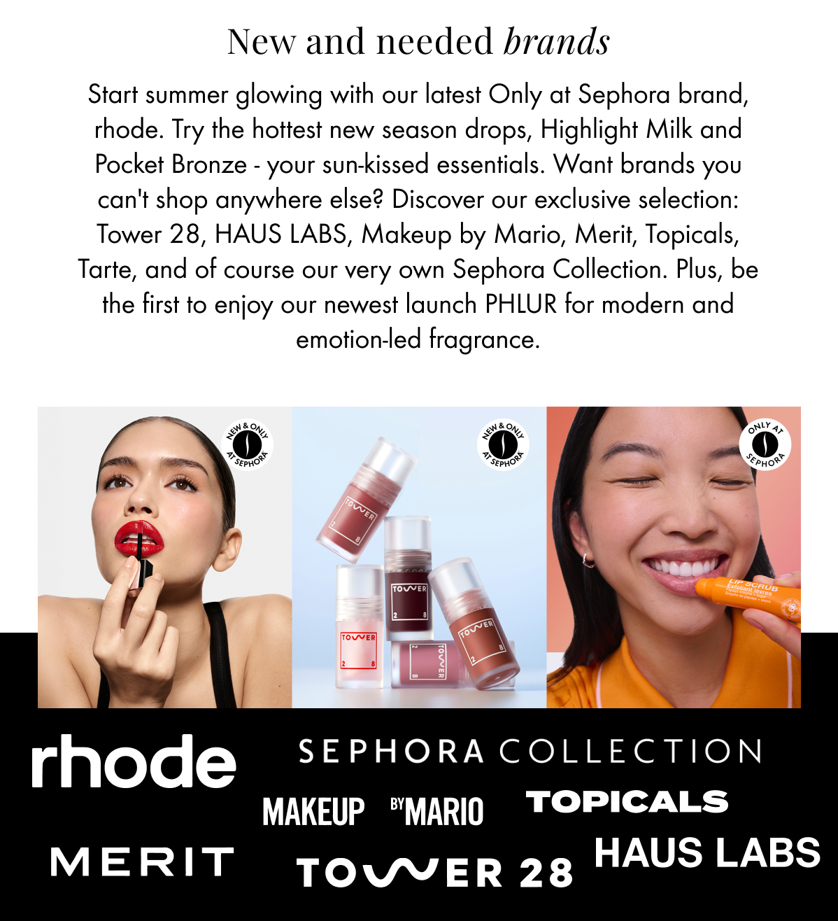 new & needed brands