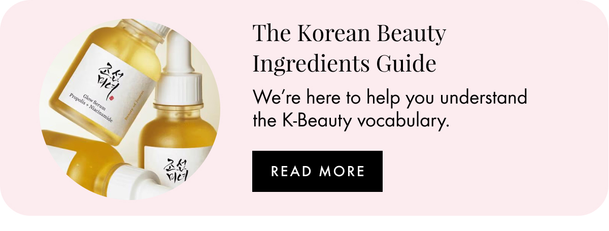 Korean Beauty Ingredients