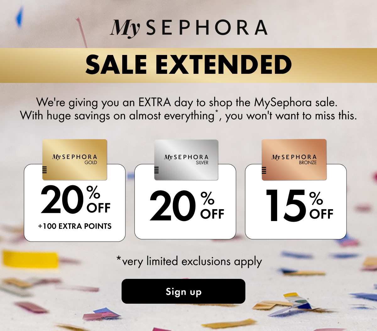 MySephora offer