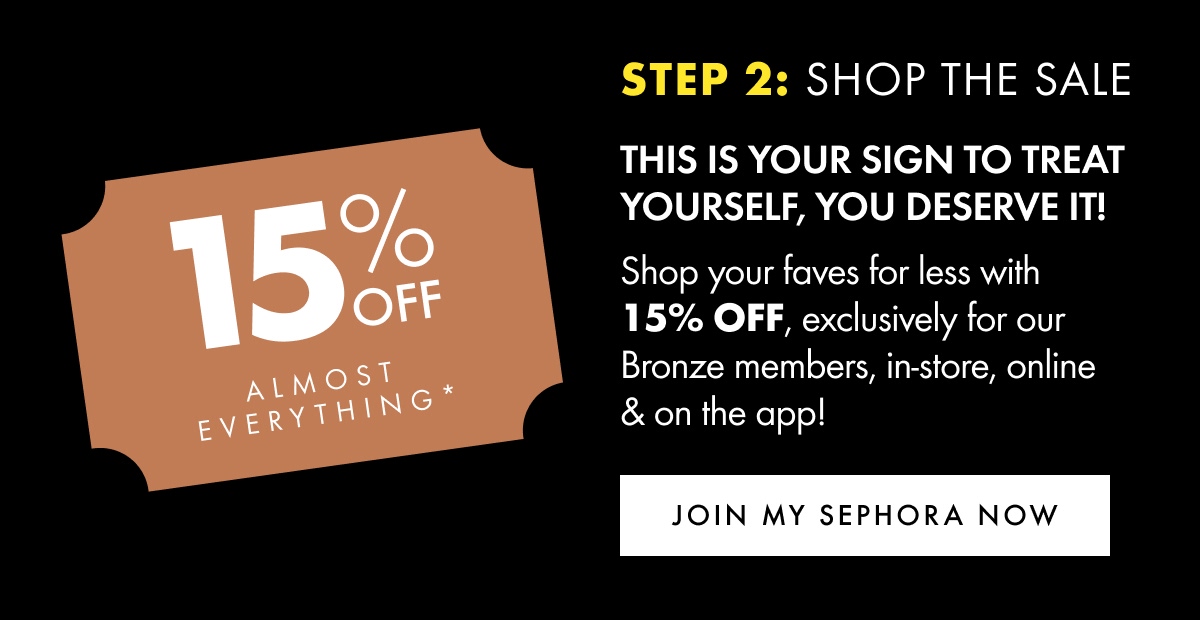 Step 2 | Shop the Sale
