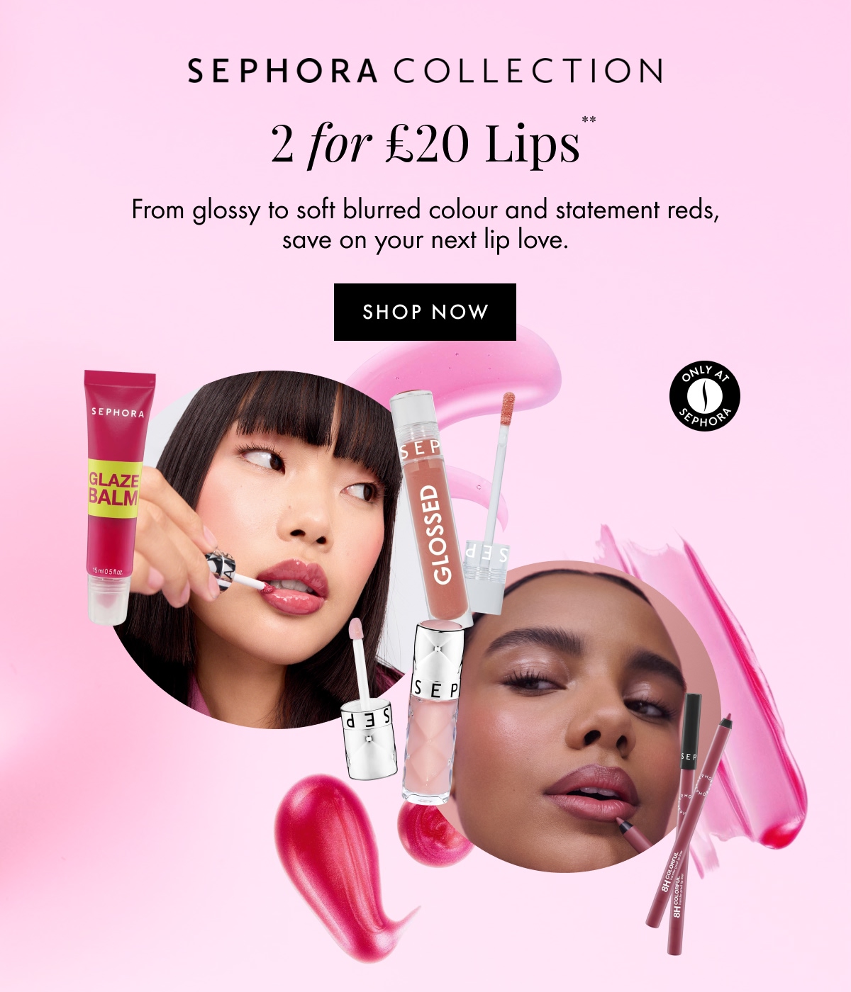 Sephora Collection 2 for £20 Lips