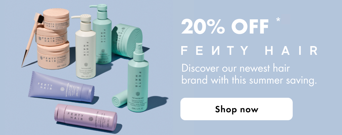 20% off Fenty Hair