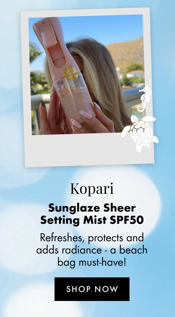 Kopari Sunglaze Sheer Setting Mist SPF50