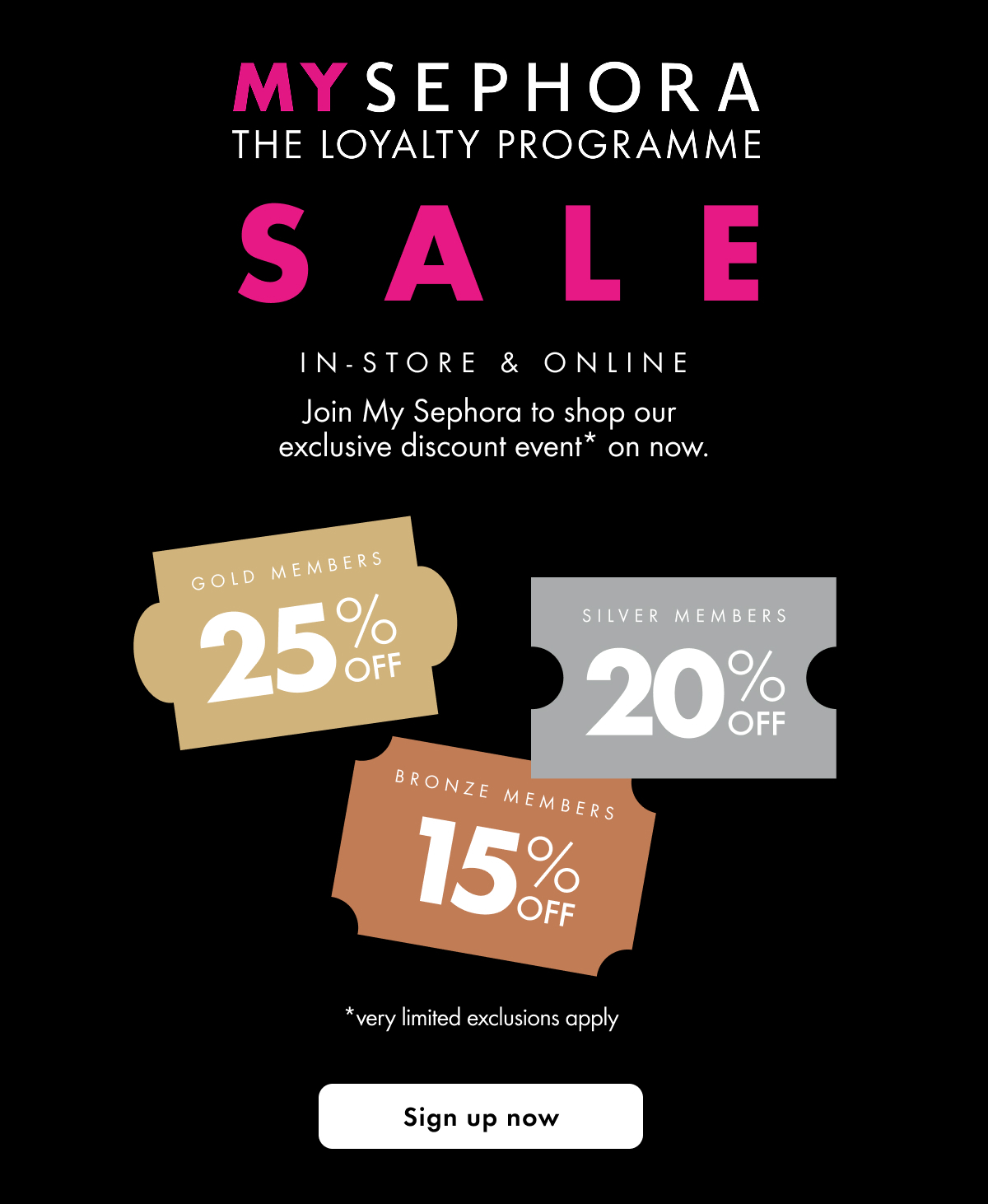 My Sephora Sale is Here | Sign up now