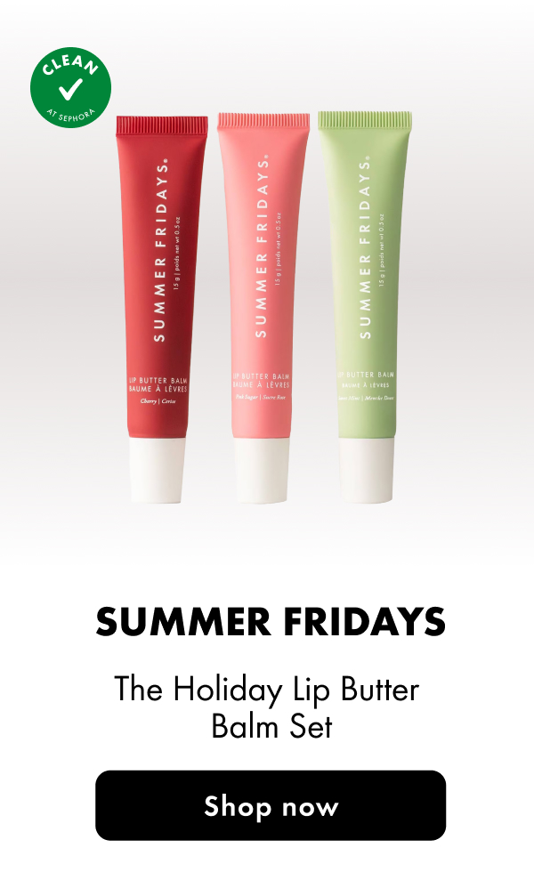 "Summer Fridays The Holiday Lip Butter Balm Set" 
