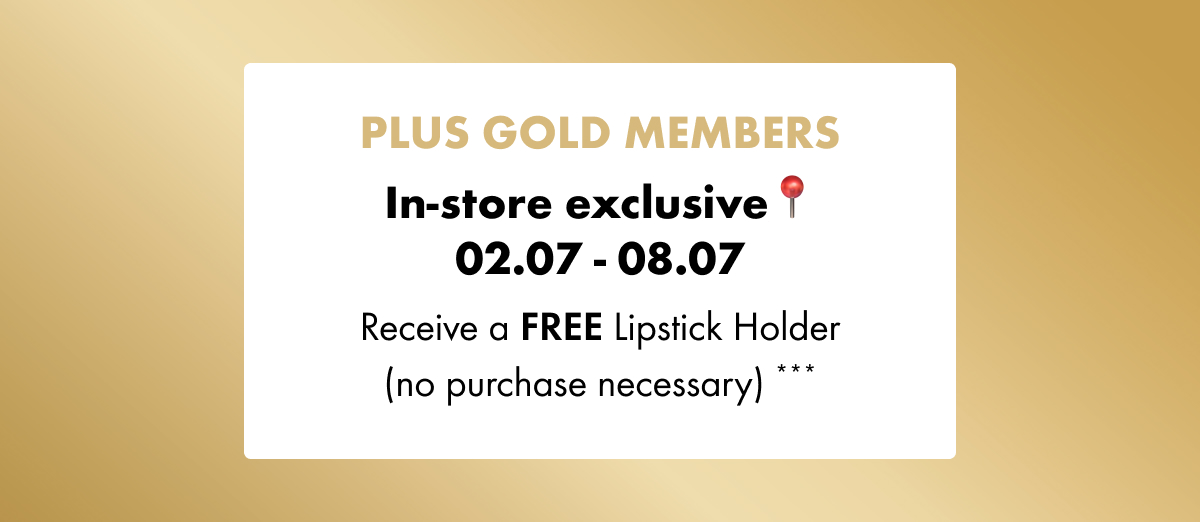 Gold member treat