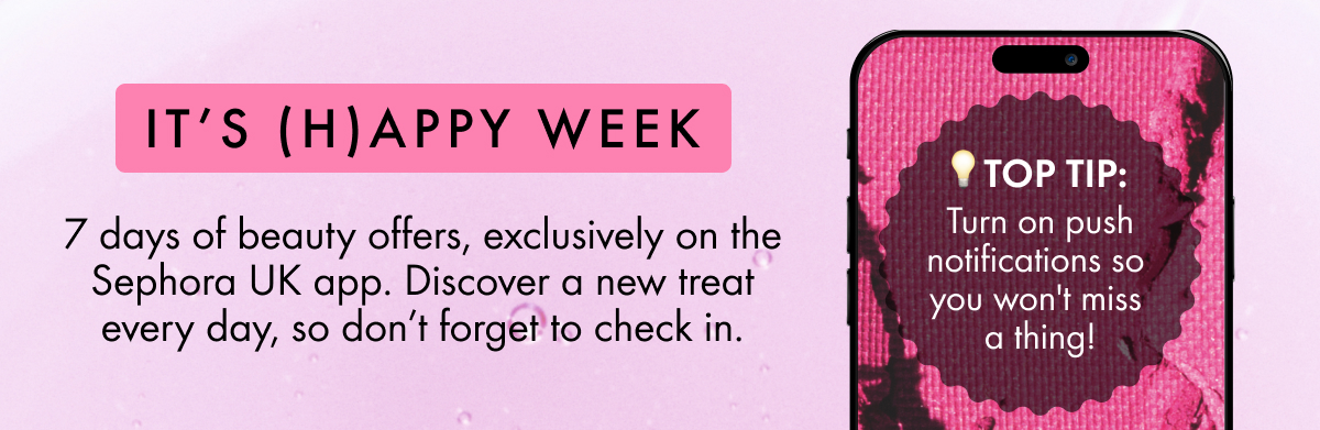It's (H)appy Week!
