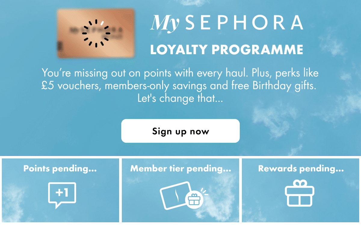 MySephora Footer - Non Member