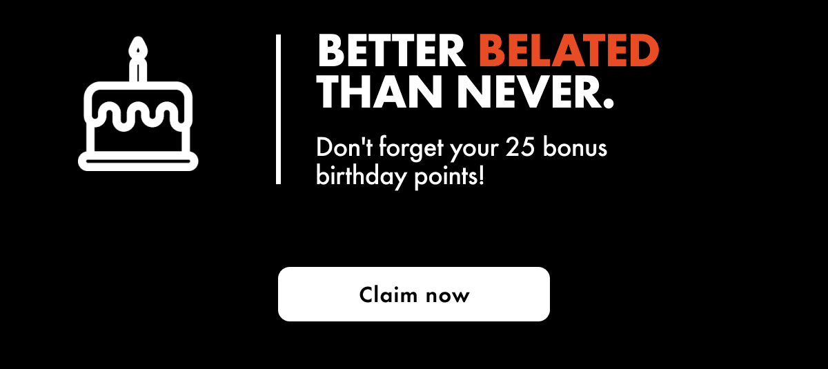 Better Belated Than Never