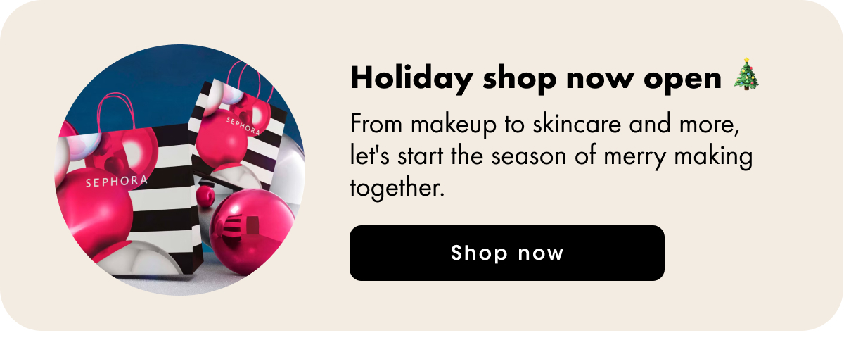 Holiday shop now open