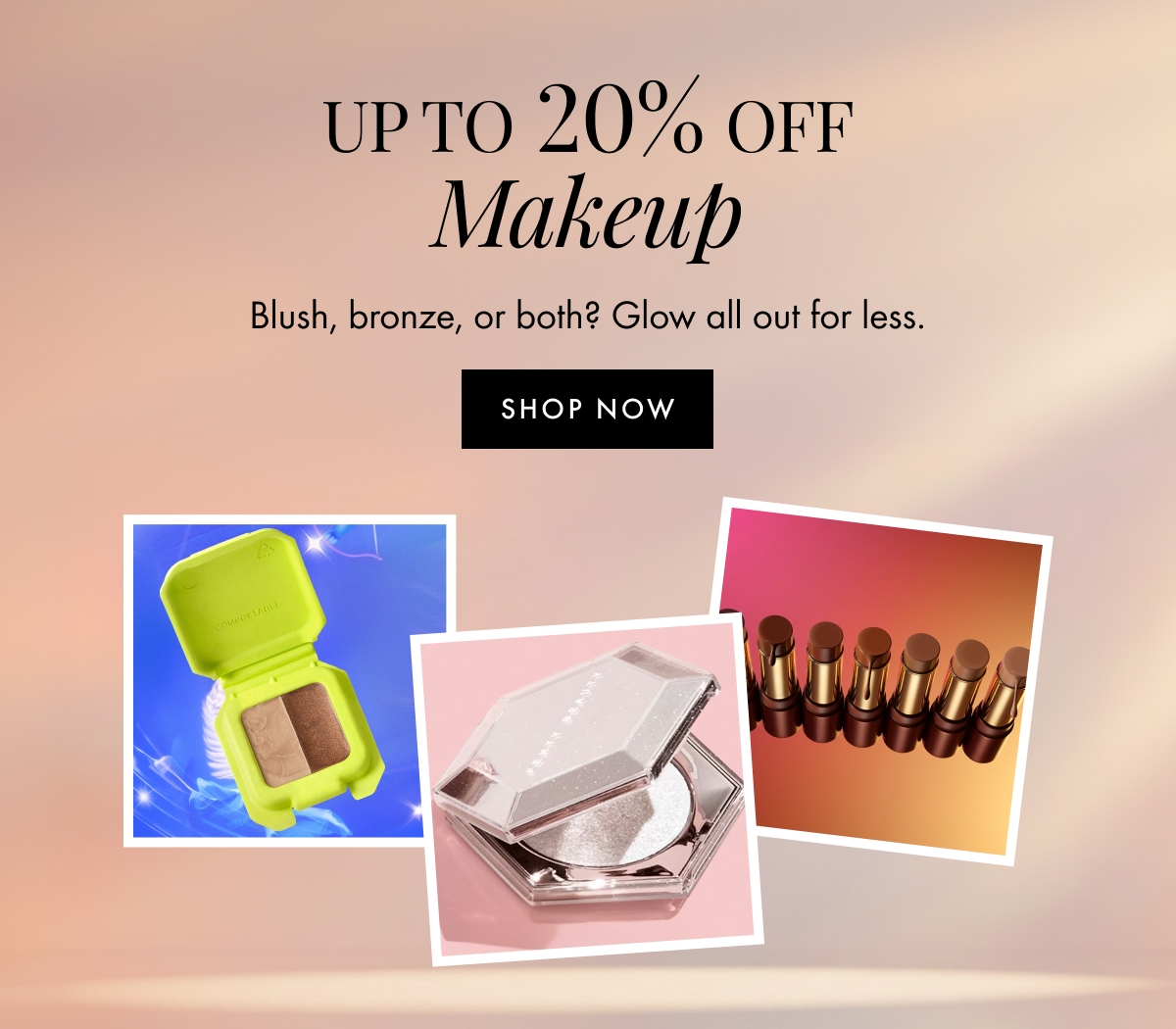 Up to 20% off Makeup