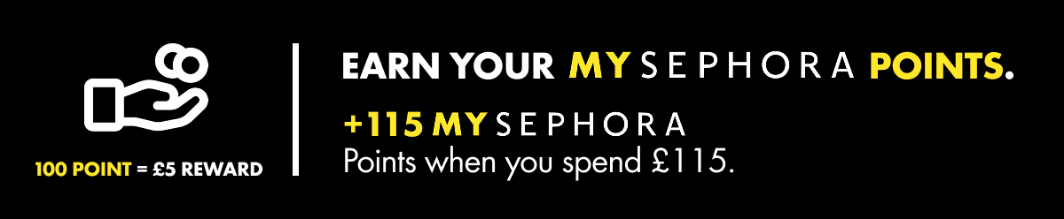 Earn my Sephora Points Loyalty