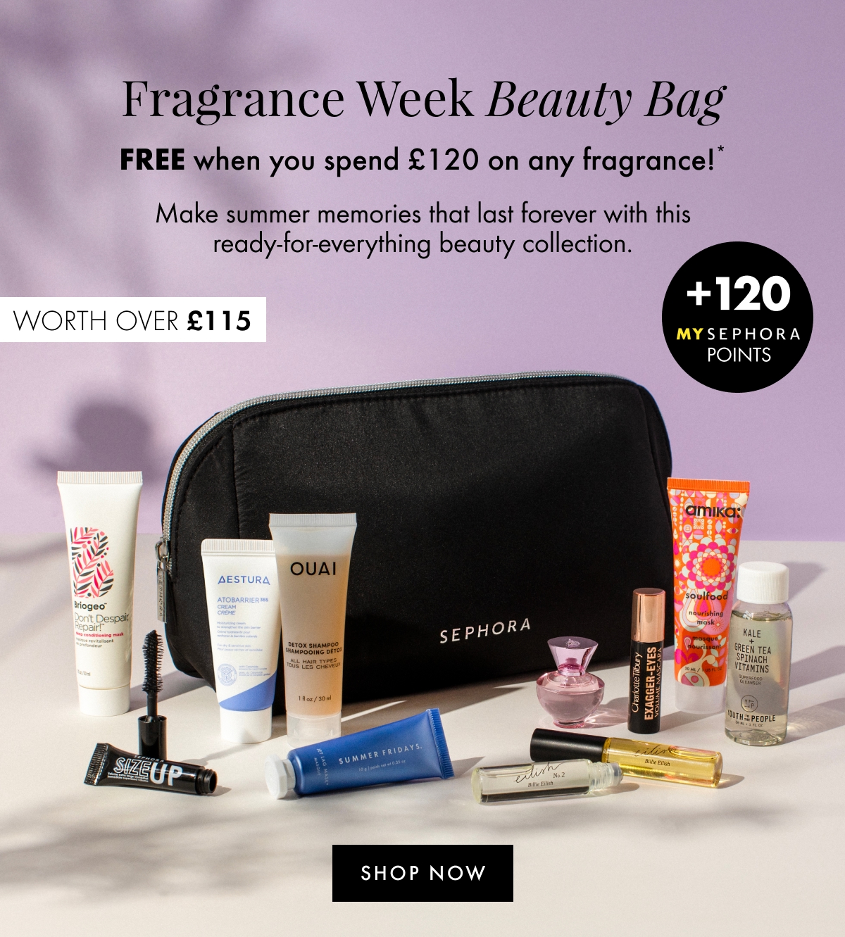 Fragrance Week Beauty Bag