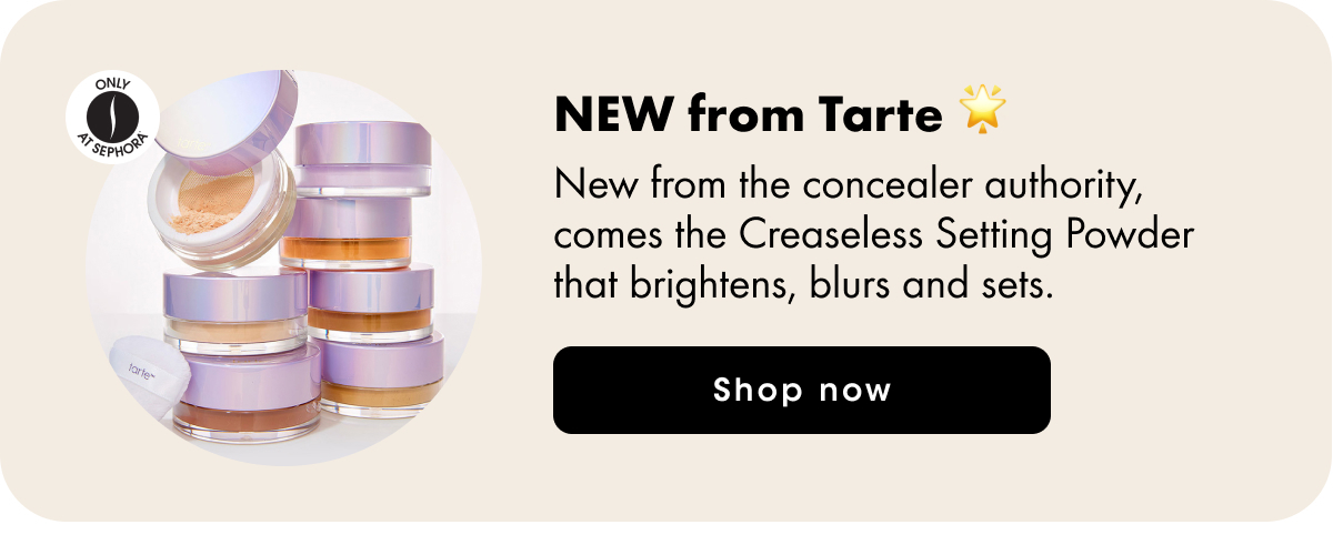 New from Tarte