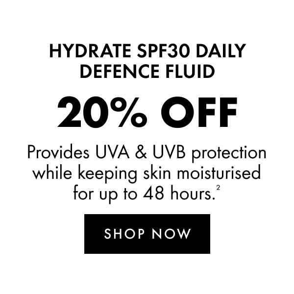 Sephora Collection HYDRATE SPF30 Daily Defence Fluid
