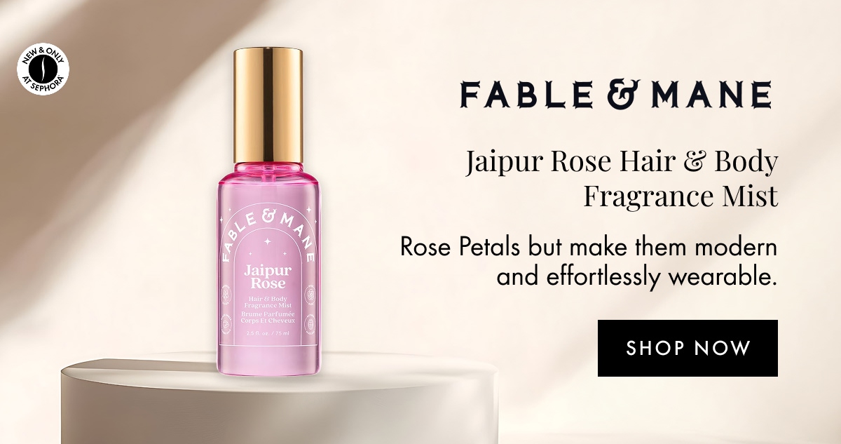 Fable & Mane Jaipur Rose Hair & Body Fragrance Mist