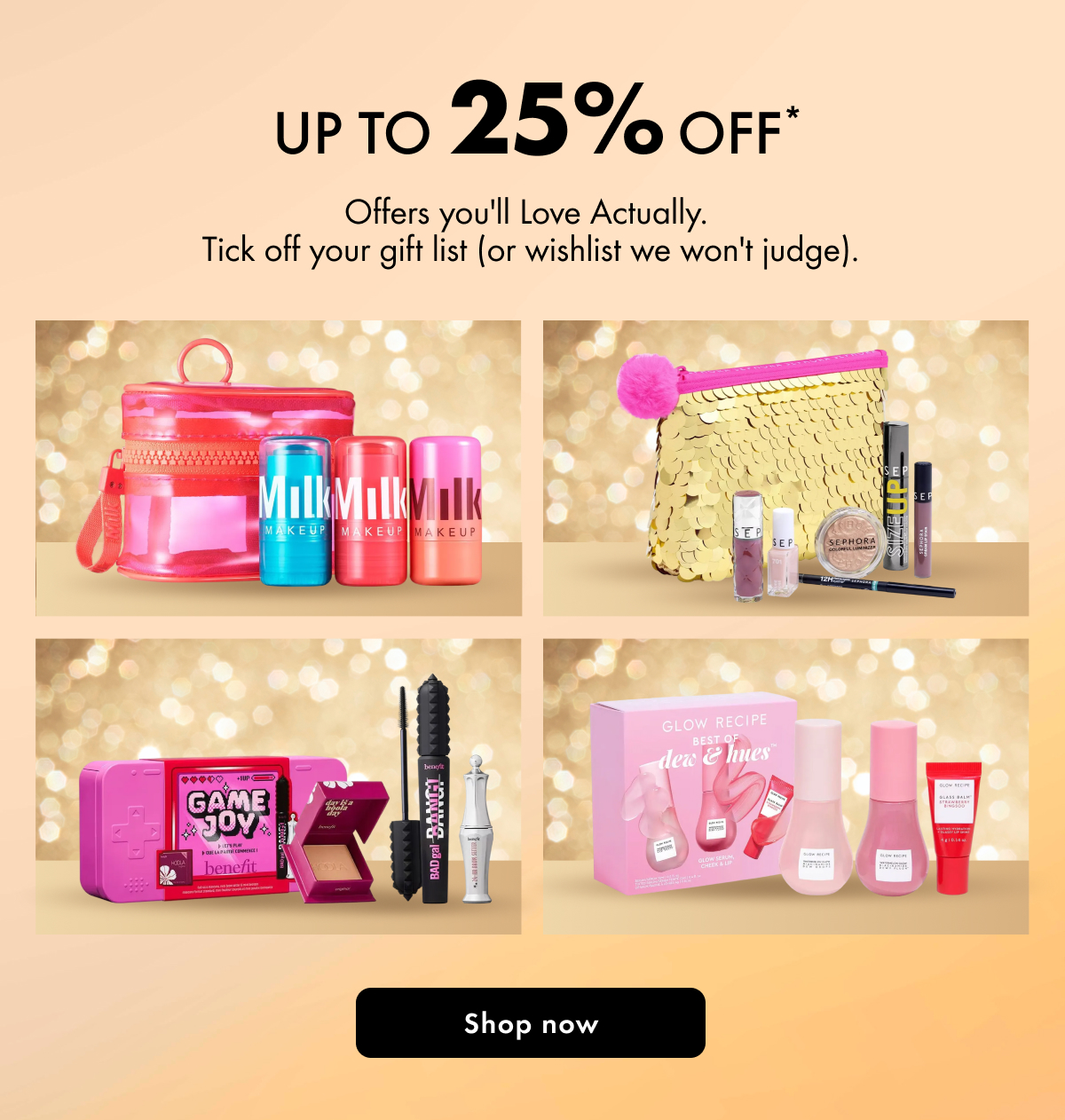 Up to 25% off 