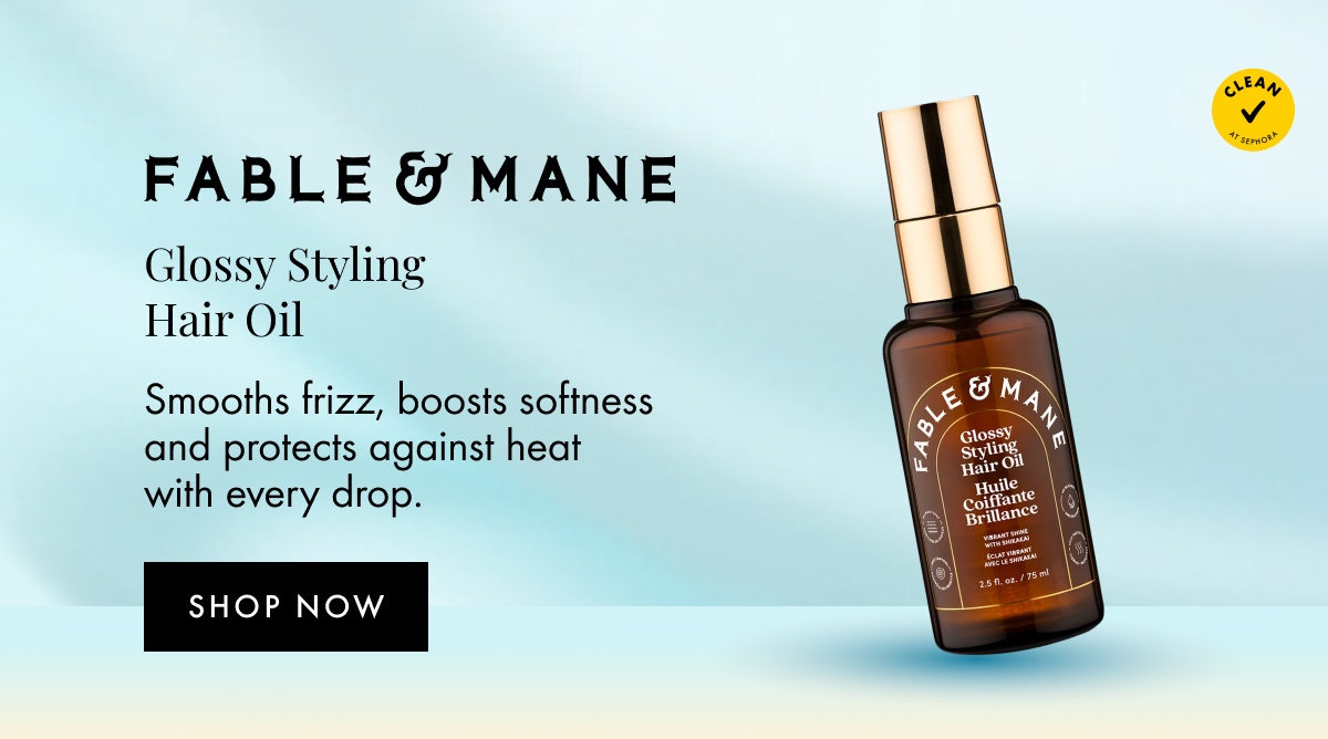 Fable & Mane Glossy Styling Hair Oil